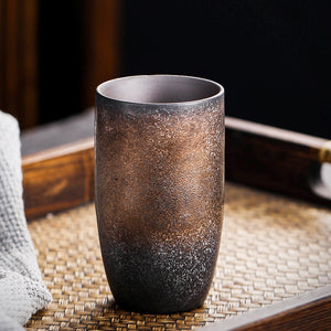 Open image in slideshow, Creative and Vintage Cup Ceramic 2 in 1 Mug with Filters - Relaxation Studio
