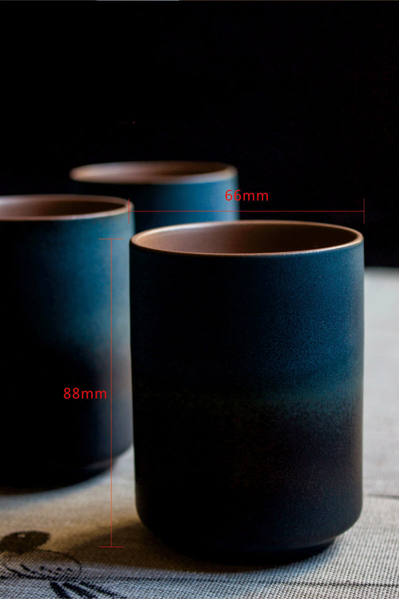 Natural Ceramic Tea Coffee Mugs Elegant Tea Cup - Relaxation Studio