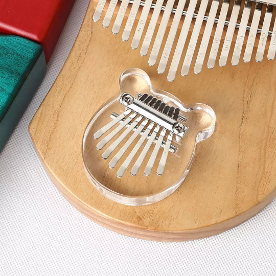 Colorful Sun® Kalimba set - 8 notes - Piano à pouces - Instrument