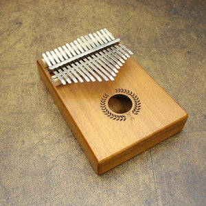 Open image in slideshow, Elegant Folk Instruments 17 Key Okumen Wood Kalimbas  - Relaxation Studio
