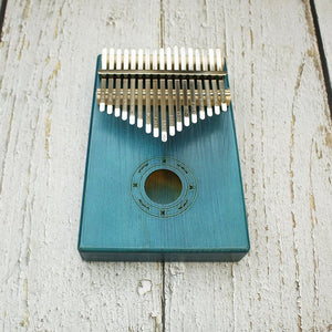 Open image in slideshow, Simple Relaxing Gift 17 Key Pine Wood Kalimba Thumb Piano - Relaxation Studio
