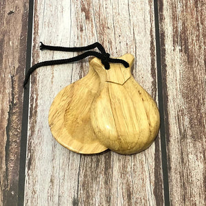Open image in slideshow, Handheld Castanet Music Clapper Complementary Instrument - Relaxation Studio
