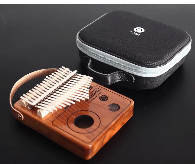 Creative Wooden Music Box Shaped 17 Key Wood Kalimba - Relaxation Studio