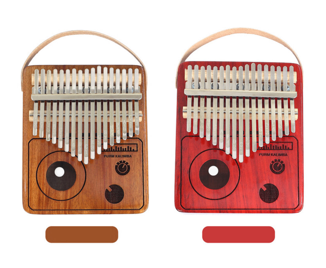 Creative Wooden Music Box Shaped 17 Key Wood Kalimba - Relaxation Studio