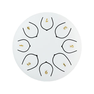 Open image in slideshow, Relaxing Gift Meditation Tank Tongue Drum with 8 Notes - Relaxation Studio
